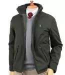 veste gansee hommes ralph lauren solde vert olive white jacket